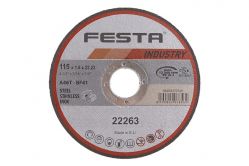 V�ce informac� o v�robku Kotou� �ezn� kov 115x1,6x22,2mm FESTA INDUSTRY