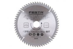 V�ce informac� o v�robku Kotou� pilov� SK 210/3,2/30mm 60T FESTA