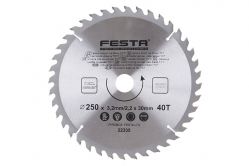 V�ce informac� o v�robku Kotou� pilov� SK 250/3,2/30mm 40T FESTA