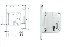 V�ce informac� o v�robku Zadl.z�mek 5 2/2 (24130) b�l� ZN