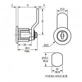 Z�mek EUROLOCKS 3803-0063