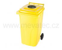 Popelnice plast 240l s kole�. vhoz plast