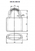 Visac� z�mek 30H/38 3kl.