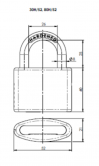 Visac� z�mek 30H/52 3kl.