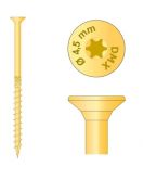 V�ce informac� o v�robku DO vrut tes.zap.hlava 4.5x50 �200