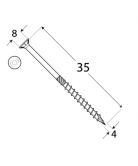 DO vrut tes.zap.hlava 4x35 �200