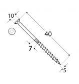 DO vrut tes.zap.hlava 5x40 �200