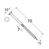 DO vrut tes.zap.hlava 5x70 �200