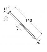 DO vrut tes.zap.hlava 6x140 �100