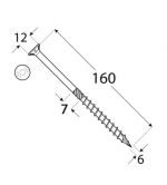 DO vrut tes.zap.hlava 6x160 �100