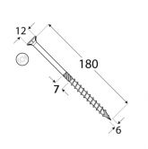 DO vrut tes.zap.hlava 6x180 �100