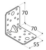 DO �heln�k s proli.70x70x55x2.5 KP4