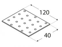 DO desti�ka perforovan� 40x120 PP3