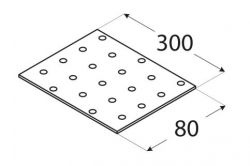 DO desti�ka perforovan� 80x300 PP11