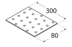 DO desti�ka perforovan� 80x300 PP11