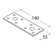 DO spojka ploch� 140x55 LP2