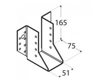 DO botka tr�mov� 51x165x75x2.0mm WB12