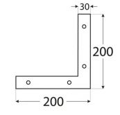 DO rohovn�k 200x200x30x3 NA2