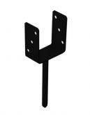 V�ce informac� o v�robku DO patka sloupku 100 "U" PS100U C �ern�