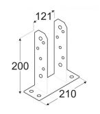 DO patka sloupku 120 typ"TT" PST120