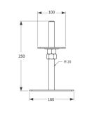 DO patka sloupku stavit.100X160X250 M20