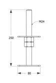 DO patka sloupku staviteln� PSR80 M24