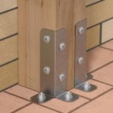 DO patka sloupku PSB 75 75x75x200x3