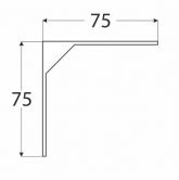 DO konzola hranat� 75x75 MOD.6 b�l�