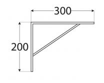 DO konzola zpevn�n� 200x300 b�l�