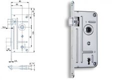 V�ce informac� o v�robku Zadl.z�mek 548C P-L B�L.ZINEK   � 1 ks
