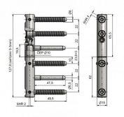 Z�v�s dve�n� trio 15 MAX DZ PH BZ Zn �lu