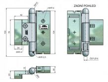 Z�v�s dve�n� 3D-20/18 UR25 S3 Nitrid tit