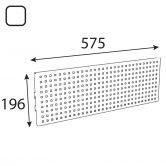 DO INTEGRI APB 570/200 Deska perforovan� B�l�
