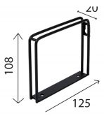 DO konzola WOL 4 125x108x20