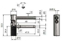Z�v�s dve�n� trio 15 OZ PH VD Zn �lut�