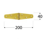 DO z�v�s spl�t.troj�.200x40x2.0mm