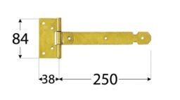 DO z�v�s brank.lehk� 250x30x2.0mm