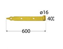 DO z�v�s p�sov� 600x40/5.0 d 16 �er