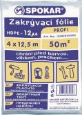 V�ce informac� o v�robku KA-f�lie zakr�vac� 4x12.5m HDPE 12 my
