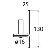 DO dr��k �epu d.16mm/25mm �ern�