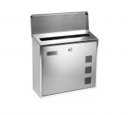 Po�t.schr�nka BK703 nerez + sklo + zad.v