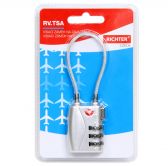 Visac� z�mek TSA 719 S 3-k�dov� st��brn�