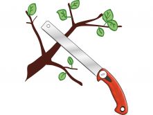 Pila japonsk� 220mm ohebn� pilov� list