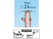 N��ky zahradnick� s rohat. p�evodem,205mm,SK5