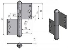 Z�v�s okenn� 80  L Surov�