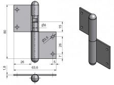Z�v�s okenn� 80 P KLASIK Zn b�l�