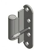 Z�v�s dve�n� 50/3 s h�ebem VD P Zn b�l�