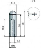 N�vlek TRIO 15-UR24 Ms lesk