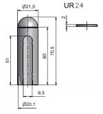 N�vlek TRIO 20-UR24 Ms lesk