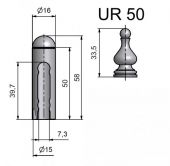 N�vlek TRIO 15-UR50 Ms lesk